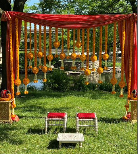 Festive Floral Lari – Vibrant Strings for Weddings & Celebrations # 105