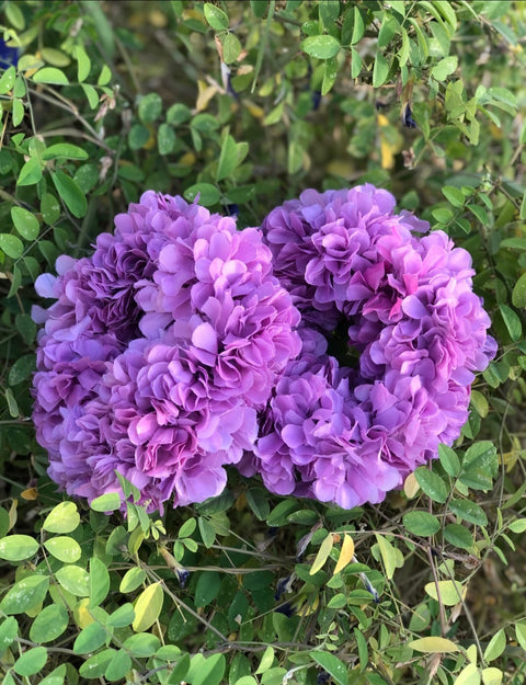 Artificial Flowers Hand Gajra Made with polyester fabric (2pcs)