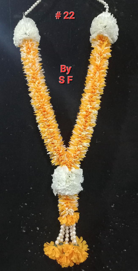 Artificial Flowers Mala/Haar used for wedding and Multifunctions #-M41