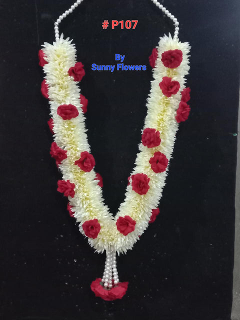 Artificial Flowers Garland Mala(1pcs) for wedding & multifunctions #p107