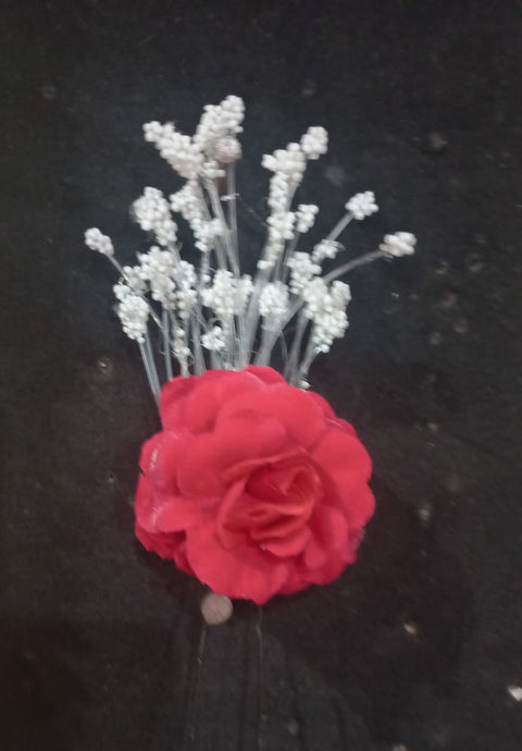 Artificial Flowers premium Hair clip
