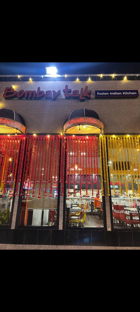 Floral Lari – 8 Feet Length Beautiful Artificial Flower Strings for Décor & Wear in multi colours