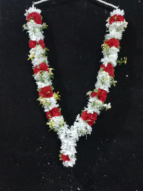 Artificial Flowers Stylist Garland Mala - (1 pcs)for wedding and multifunctions # MP120