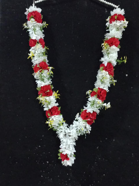 Artificial Flowers Stylist Garland Mala - (1 pcs)for wedding and multifunctions # MP120
