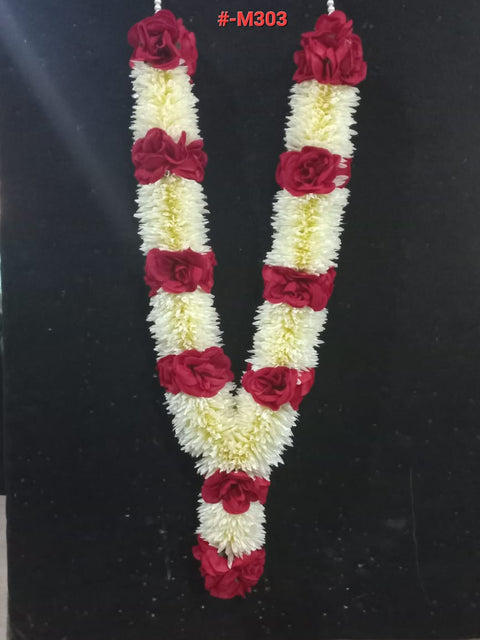 Artificial Flowers Garlands Mala/Haar #-303