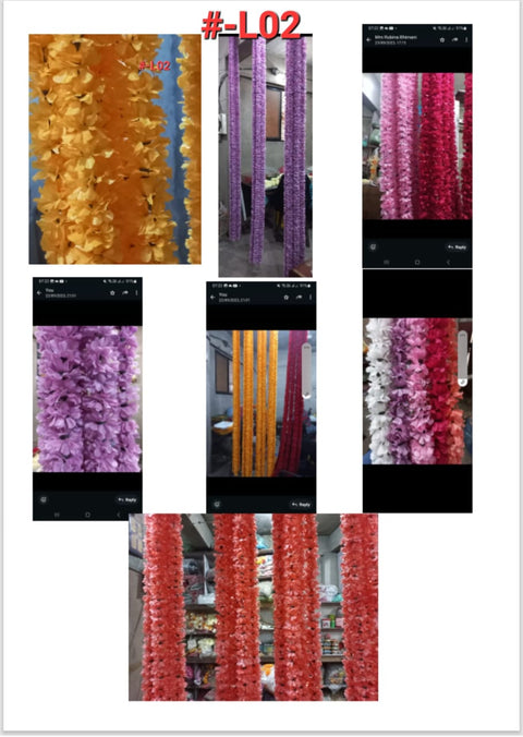 Graceful Flower Lari – Delicate Strings for Timeless Traditions #-102