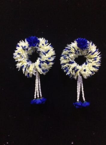 Artificial Flowers Hand Gajra with 3 latkon(2pcs) #-HG21/8