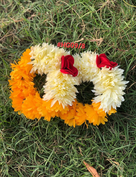 Royal Velvet Artificial Flowers Hand Gajra 2 pcs Set