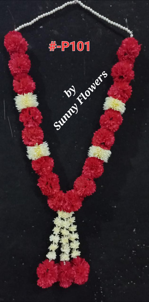 Mala with Elegant Design – Fusion Velvet & Polyester #-MP101