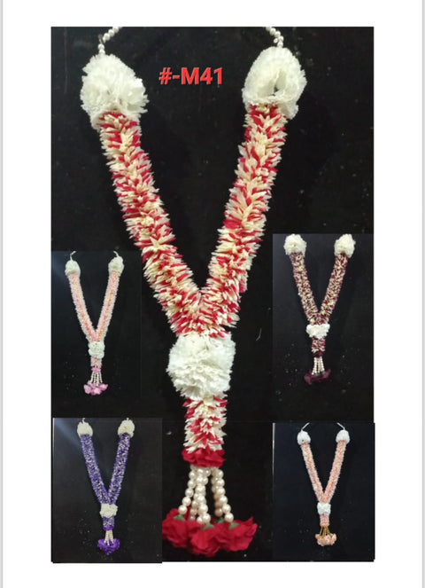 Artificial Flowers Mala/Haar used for wedding and Multifunctions #-M41