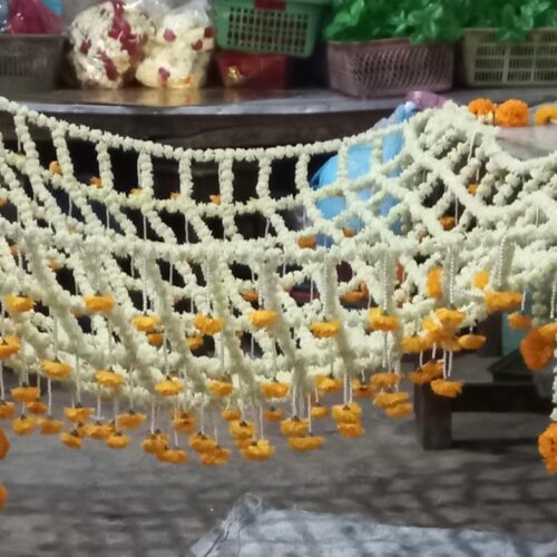 Artificial Flower Wedding Chaadar